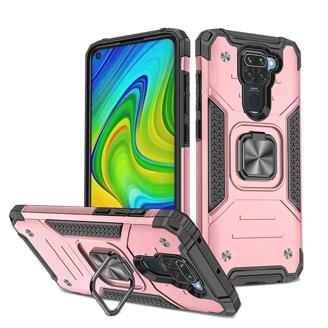 Θήκη Armor Ringstand Case Rose Gold Xiaomi Redmi Note 9