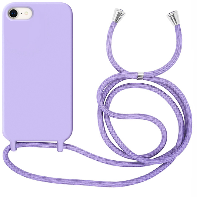 Θήκη Orso Cloud Κορδόνι Violet iPhone 7/8/SE