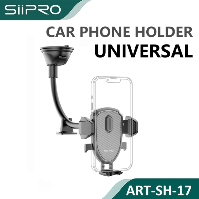 Siipro Car Windscreen Phone Holder Black (SH-17)