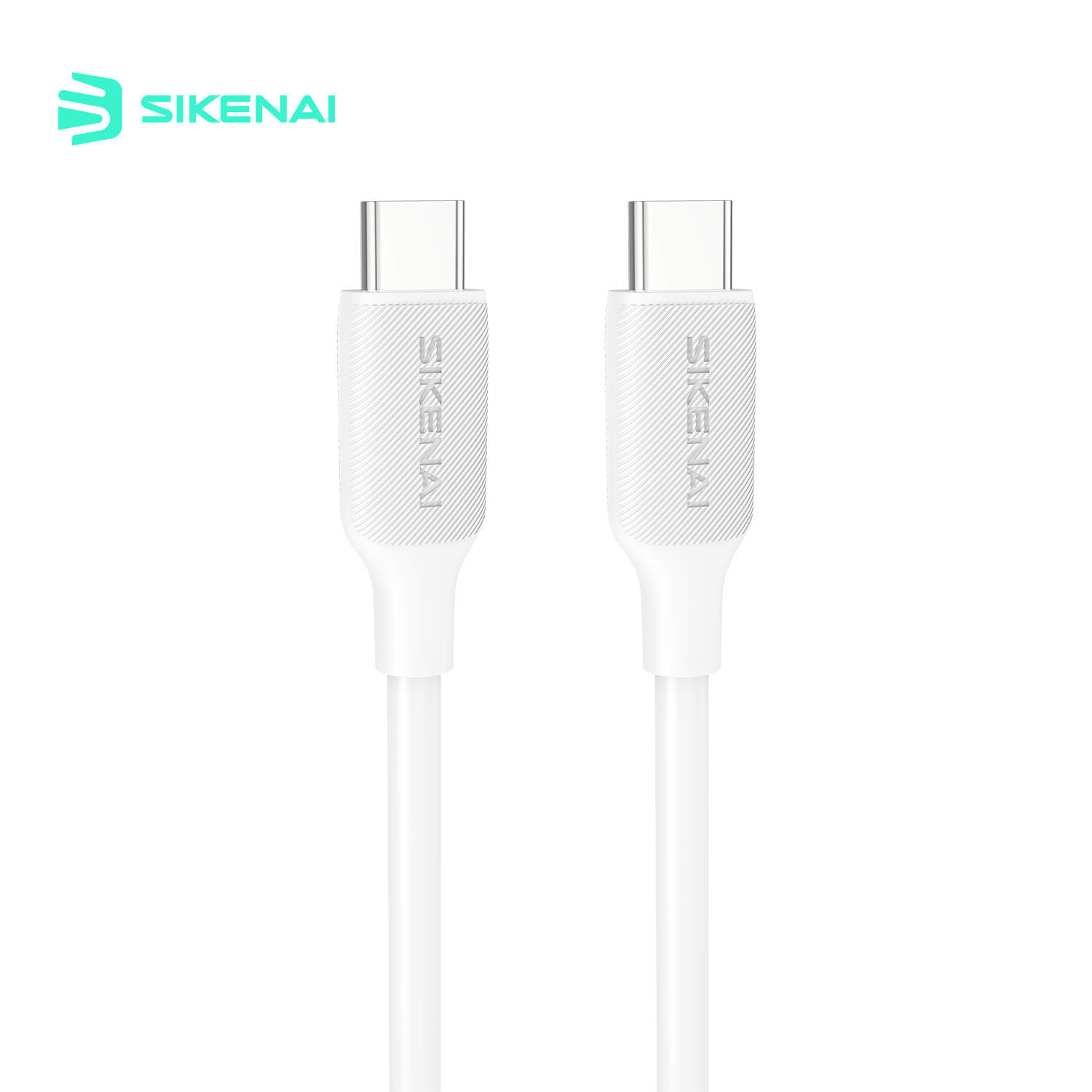 Sikenai Ανθεκτικό Καλώδιο 66W USB Type C to Type C 1