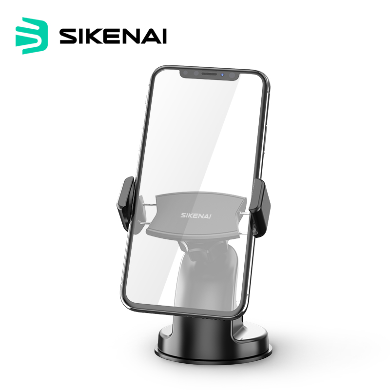 Sikenai Suction Cup Car Holder Black (XO-60)