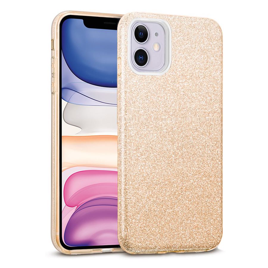 Hybrid Strass Gold Case iPhone 11