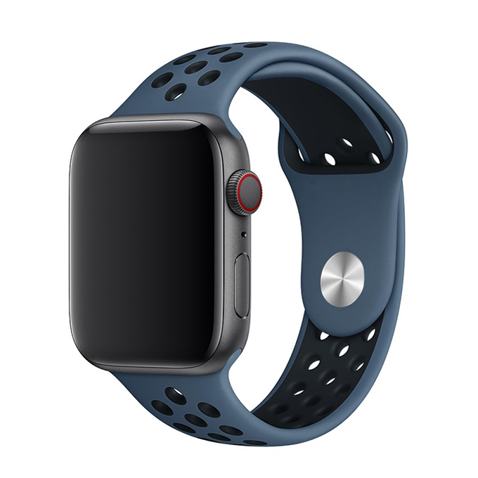 WiWU Dual Color Sport Blue/Black Λουράκι Apple Watch 38/40/41mm