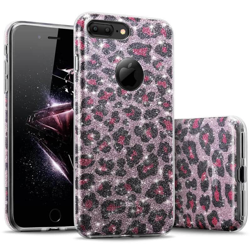 ESR iPhone 7 Plus Make Up Series Leopard Pink