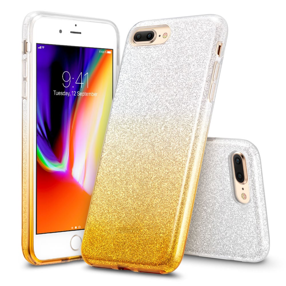 ESR iPhone 7 Plus/8 Plus Make Up Series Ombre Gold (X001H7LHAN)