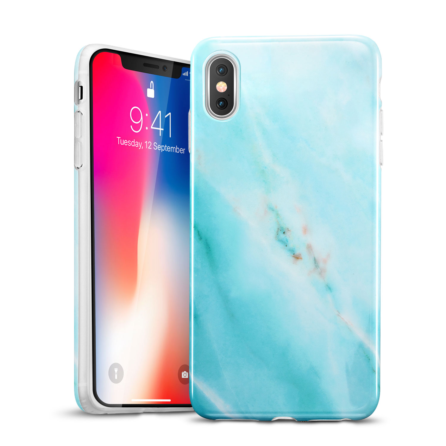 ESR iPhone X/Xs Soft Marble Larimar (X001HD9U1P)