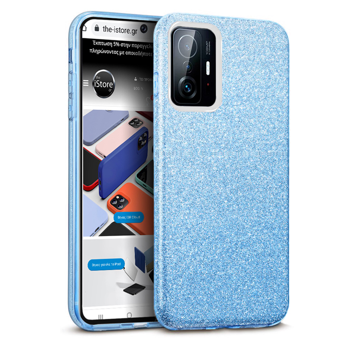 Hybrid Strass Blue Case Xiaomi 11T / 11T Pro