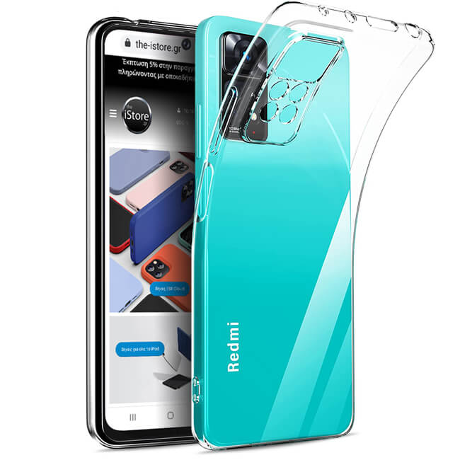 Orso Crystal Gel Case Xiaomi Redmi Note 11 Pro+ 5G