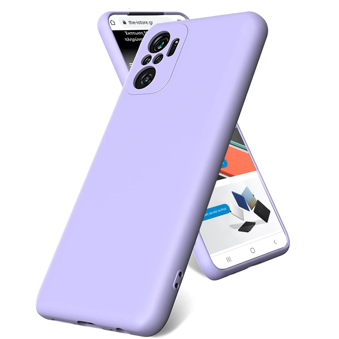 Rubber Silk Case Violet Xiaomi Mi 11i