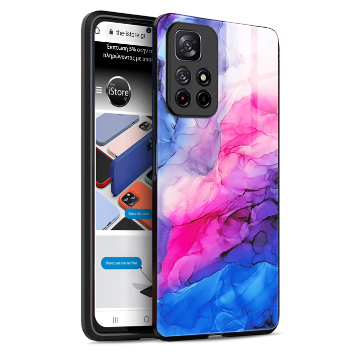 Glossy Marble Sky Fire Case Xiaomi Redmi Note 11s 5G