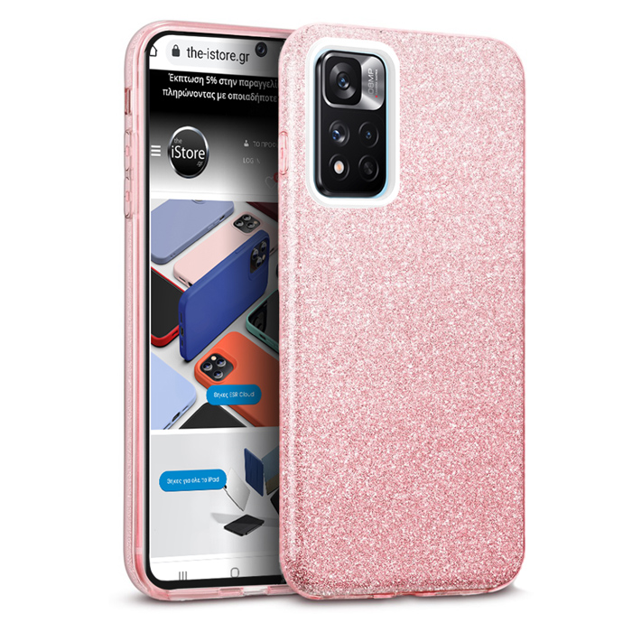 Hybrid Strass Pink Case Xiaomi Redmi Note 11s 5G