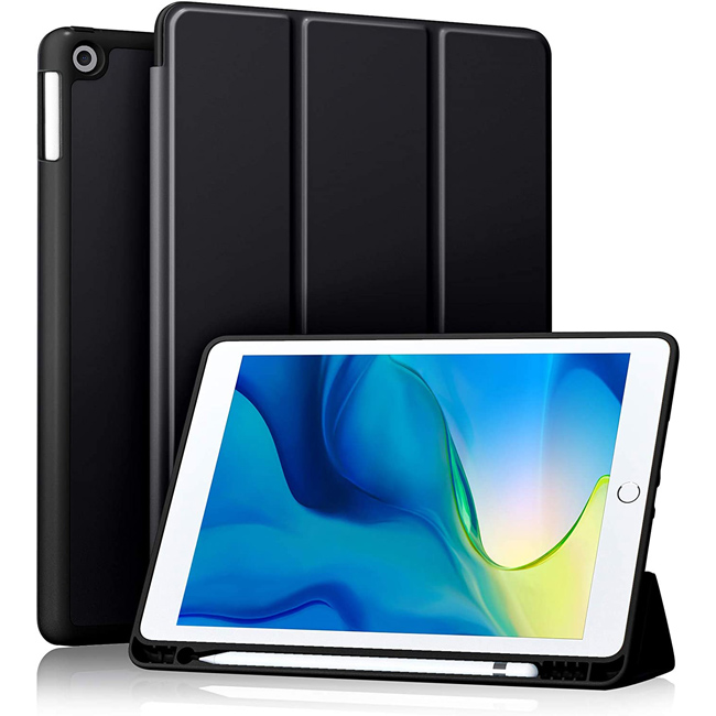 OEM Soft TPU Flexible Pencil Holder Case Black iPad 9