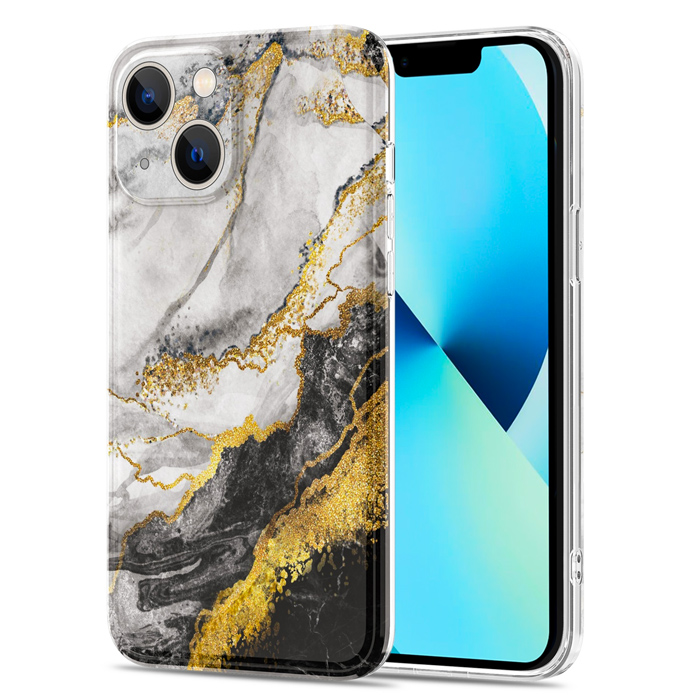 iPhone 13 Soft Case Marble Stone