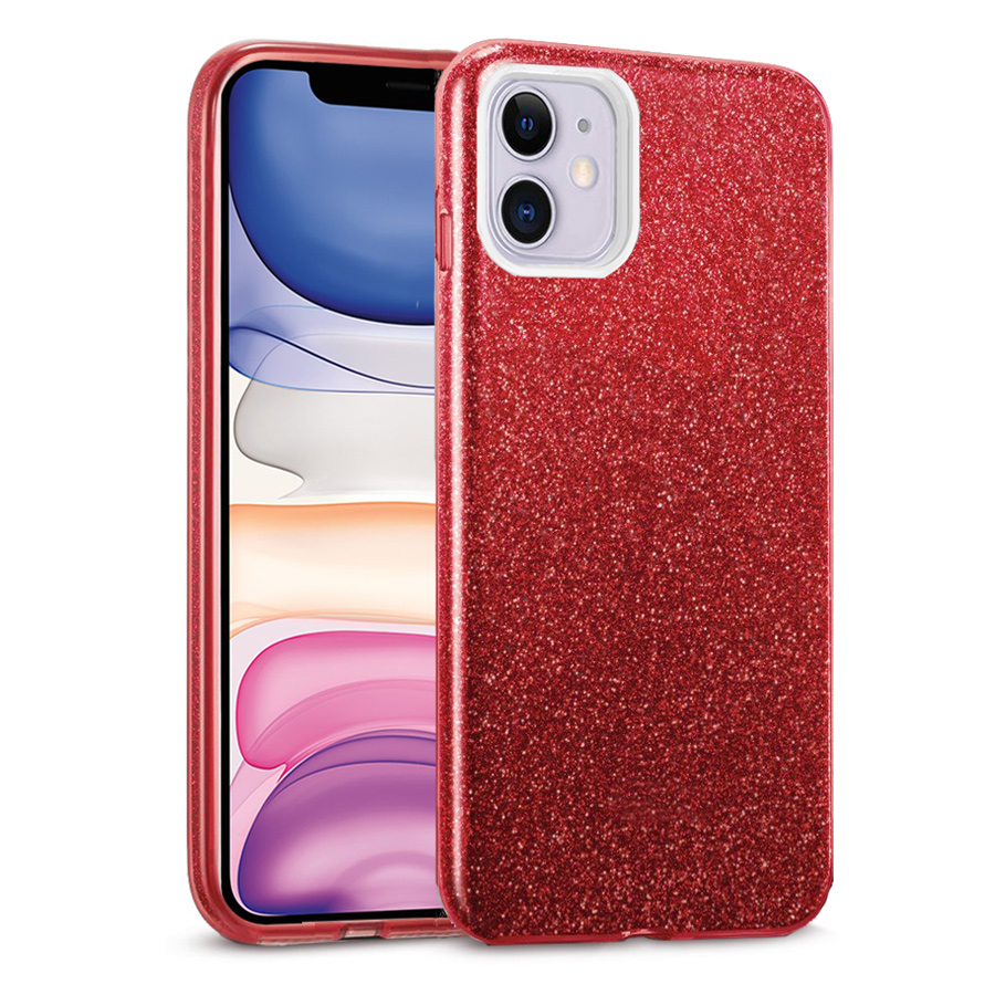 Hybrid Strass Red Case iPhone 11