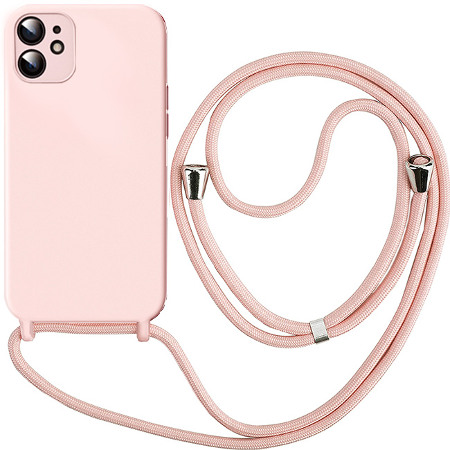 Θήκη Orso Cloud Κορδόνι Pink Sand iPhone 12