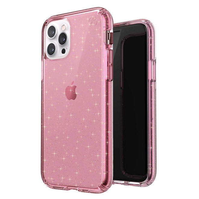 Speck iPhone 13 Pro Max Presidio Perfect Glitter Pink Case