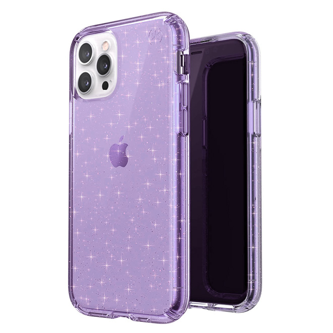 Speck iPhone 13 Pro Max Presidio Perfect Glitter Purple Case