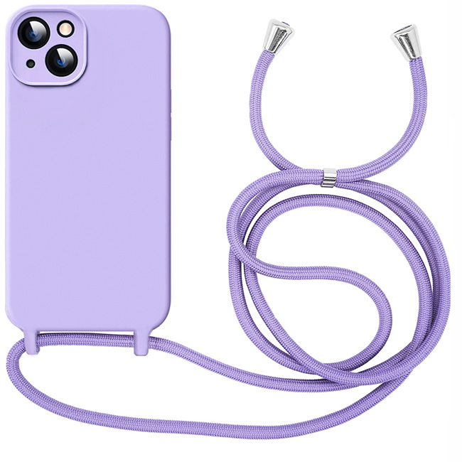 Θήκη Orso Cloud Κορδόνι Violet iPhone 13