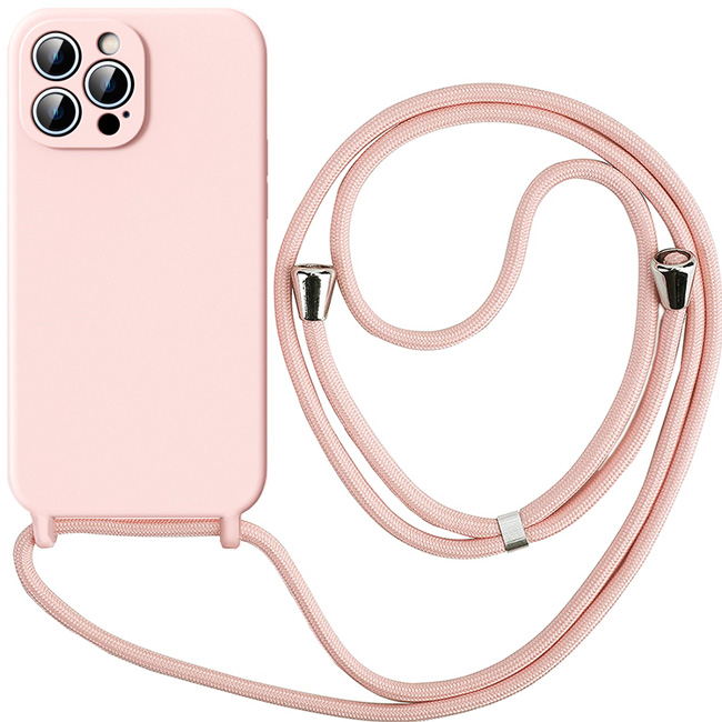 Θήκη Orso Cloud Κορδόνι Pink Sand iPhone 13 Pro