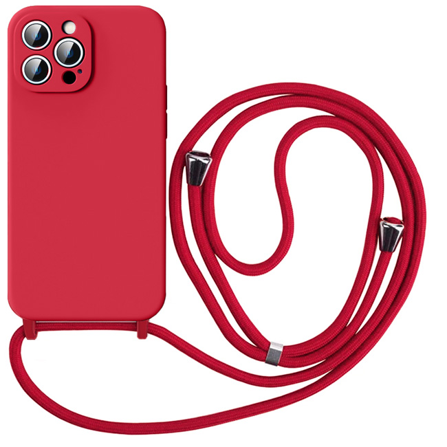 Θήκη Orso Cloud Κορδόνι Red iPhone 12 Pro Max