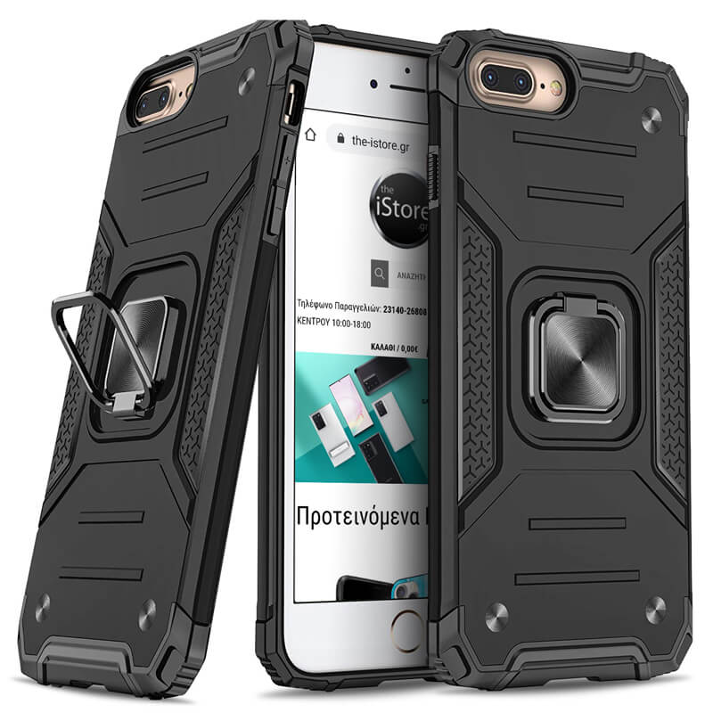 Armor Ringstand Case Black iPhone 7 Plus/8 Plus