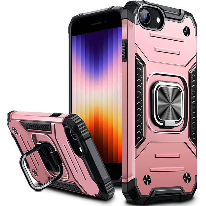 Armor Ringstand Case Rose iPhone 7/8/SE 2020