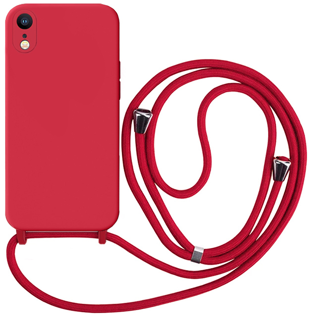 Θήκη Orso Cloud Κορδόνι Red iPhone XR