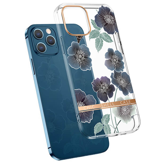 Floral Series Hard Case Mercury Flowers iPhone 13 Pro