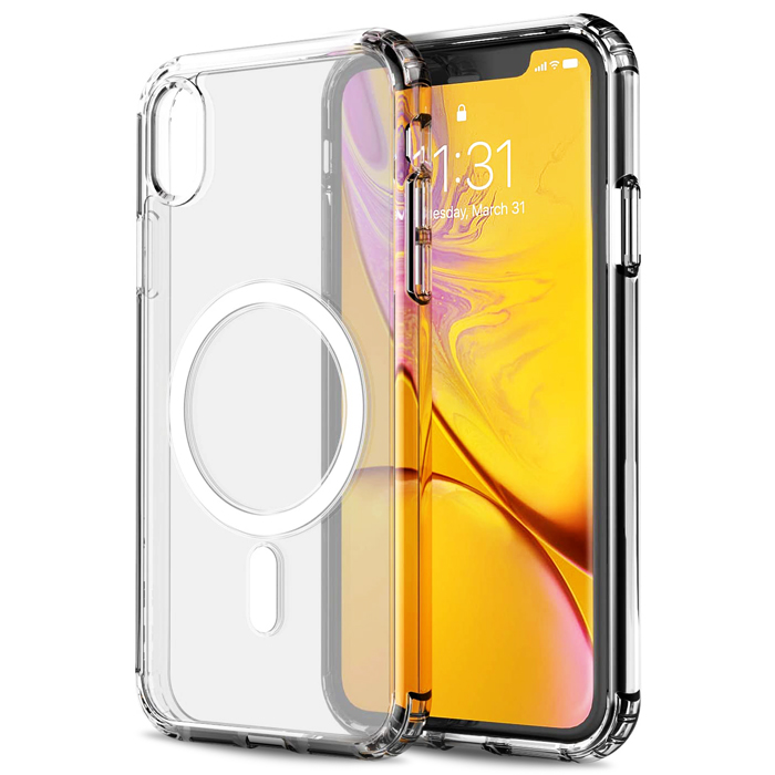 OEM iPhone XR MagSafe Silicone Case Clear