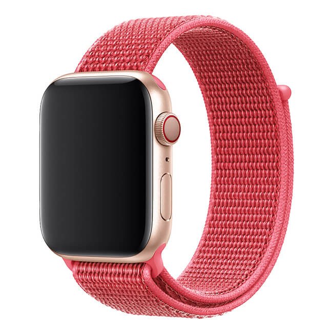 OEM Nylon Strap Rose Pink Λουράκι Apple Watch 42/44/45/49mm