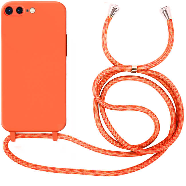 Θήκη Orso Cloud Κορδόνι Orange iPhone 7 Plus/8 Plus