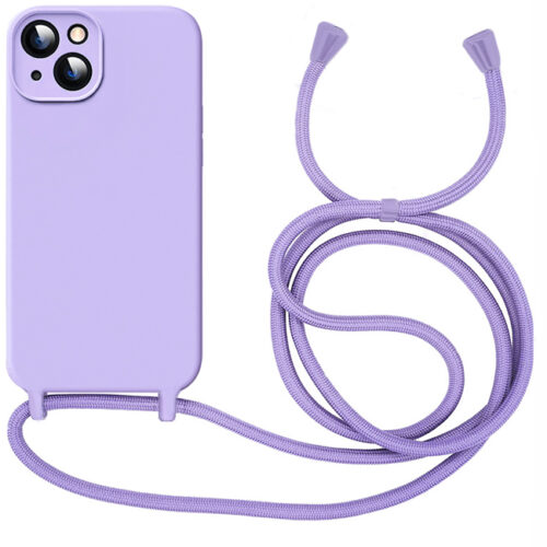 Θήκη Orso Cloud Κορδόνι Violet iPhone 15