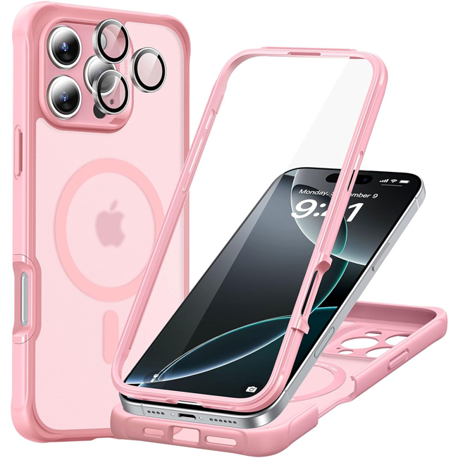 Θήκη ESR Armor Tough HaloLock Magsafe Frosted Pink iPhone 16 Pro Max