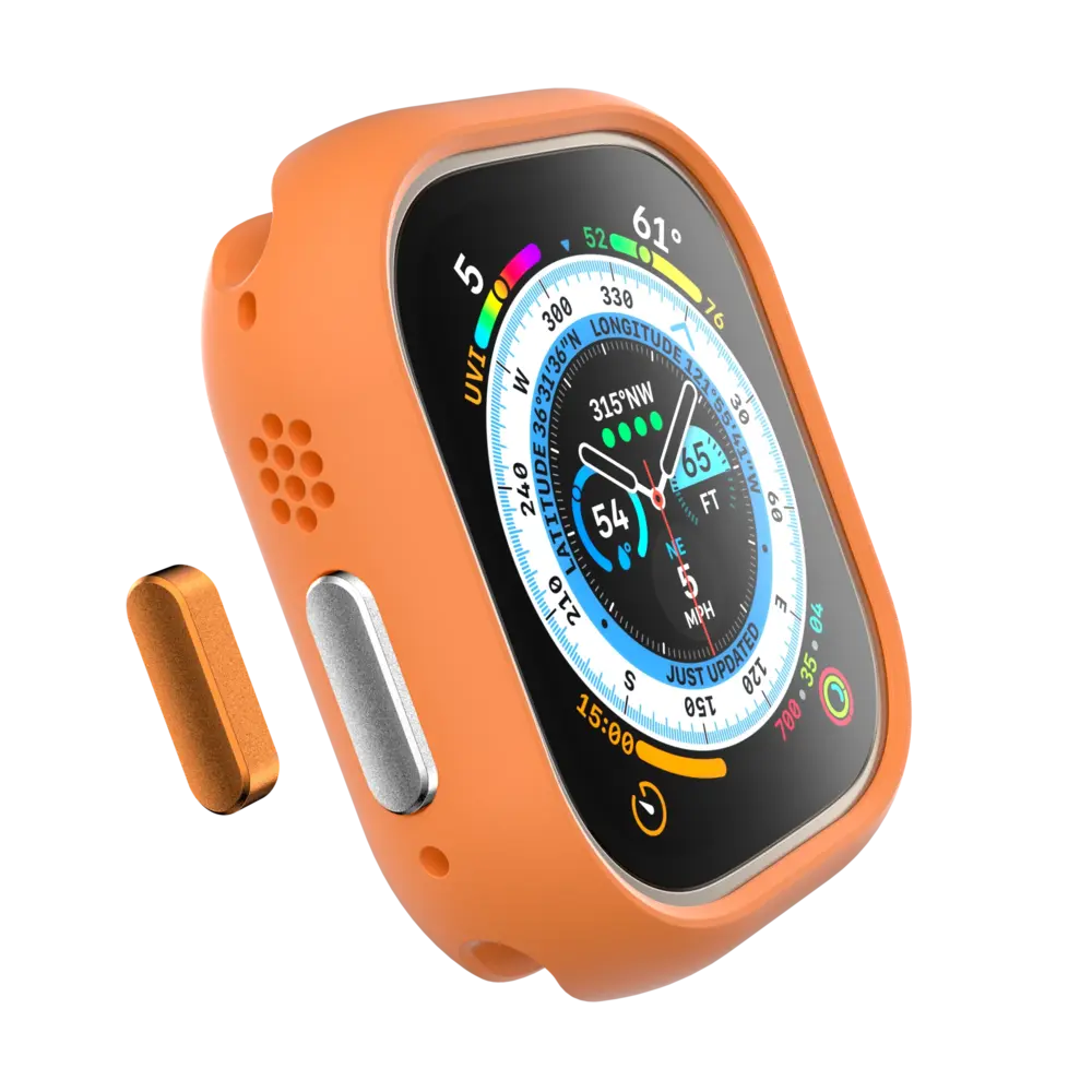 MagEasy Skin Series Case Orange Apple Watch 49mm