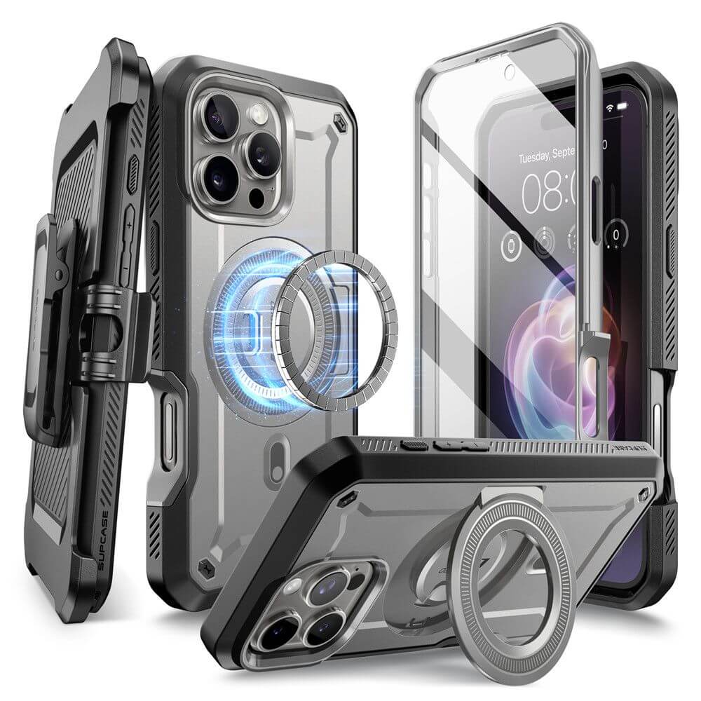 Θήκη Supcase Unicorn Beetle Pro Magsafe 360 Grey iPhone 16 Pro Max