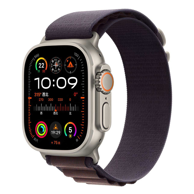 WiWU Alpine Nylon Loop Band Indigo Apple Watch 42/44/45/46/49mm