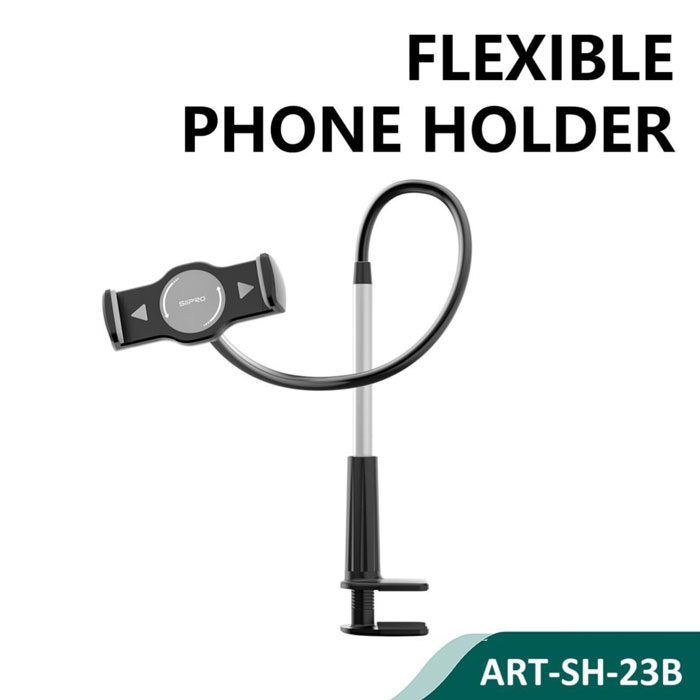 Siipro Flexible Phone and Tablet Holder Stand Black (SH-32B)