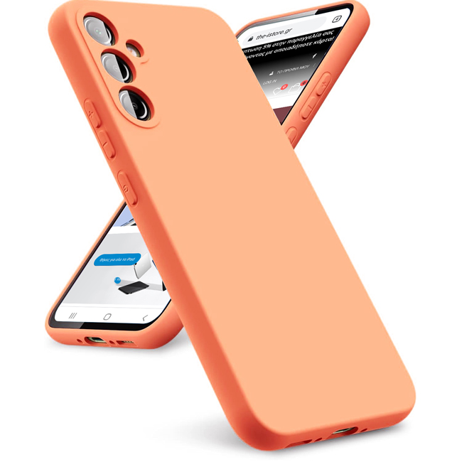 Θήκη Rubber Silk Salmon Pink Samsung Galaxy A16 5G