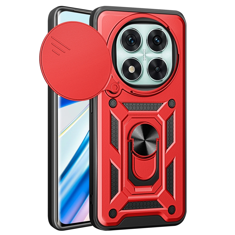 Θήκη Combo Kickstand Slide Camera Red Poco X7 5G